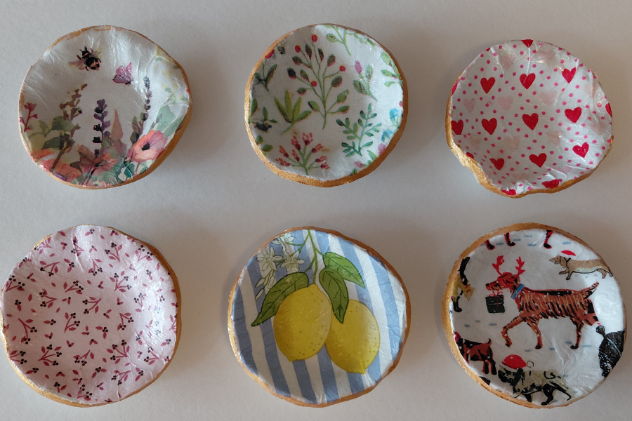 Clay Trinket Dishes Kit (makes 6)