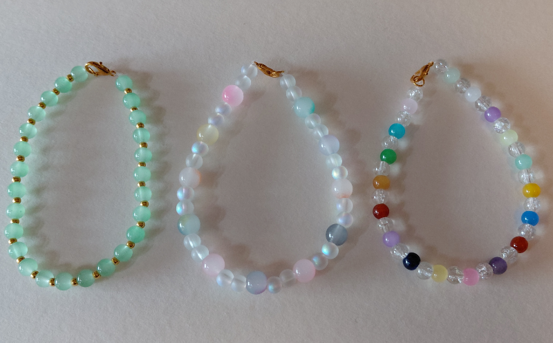 Beaded Bracelets Kit (makes 3)