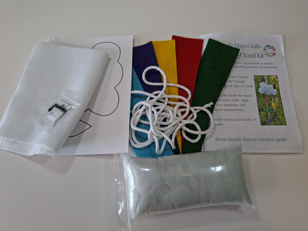 Decorative Clouds Craft Kit (makes 2)