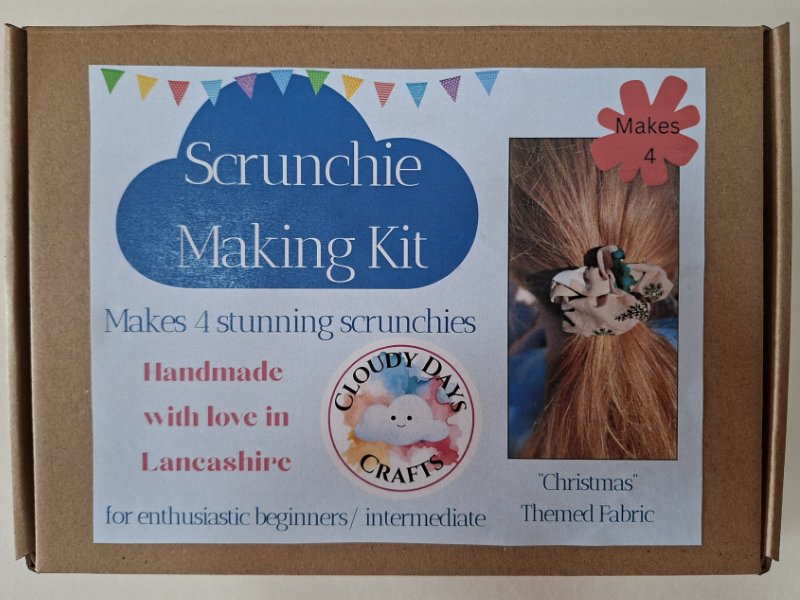 Scrunchies Craft Kit (makes 4)